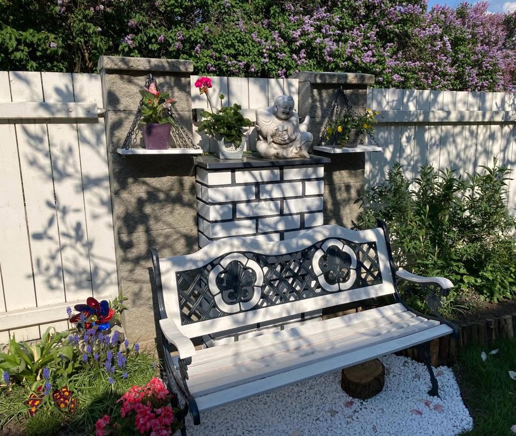 Renovace zahradní lavičky – fotografie 1